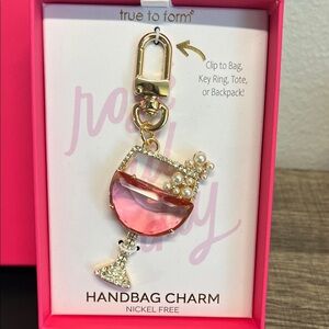 True To Corm | Whimsical Champagne w/ Bubbles Bag Charm 🥂🍾